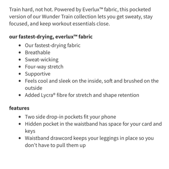 Lululemon Wunder Train High Rise Tights Pants Pockets Leggings Army Green 14 NWT - Picture 9 of 11